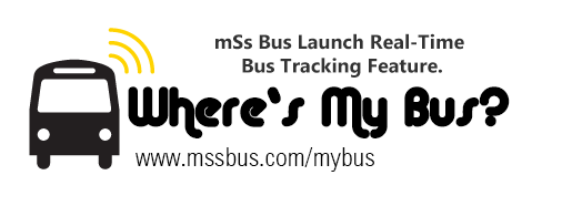 mSs Bus Launch Real-Time Bus Tracking Feature