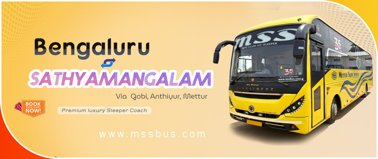 Bus ticket from Sathi to Bangalore