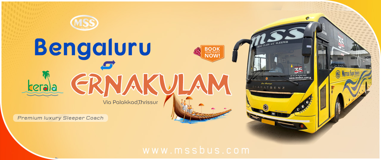 Bus ticket from Ernakulam to Bangalore