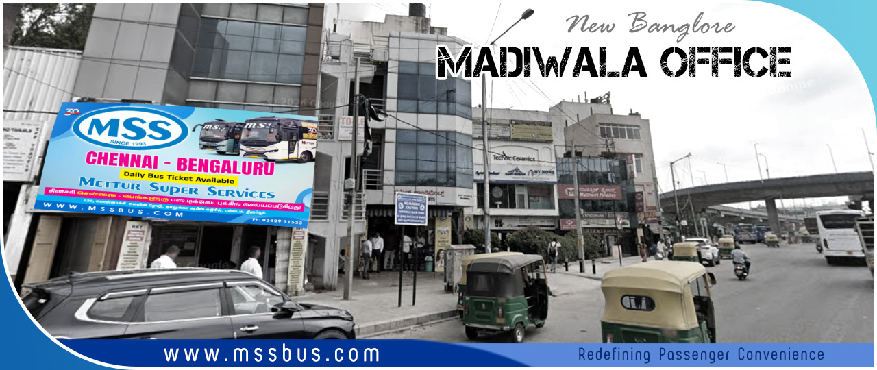 New Bus ticket Office @ Madiwala